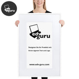 Framed Poster On Matte Paper With Matte White / 61×91 Cm