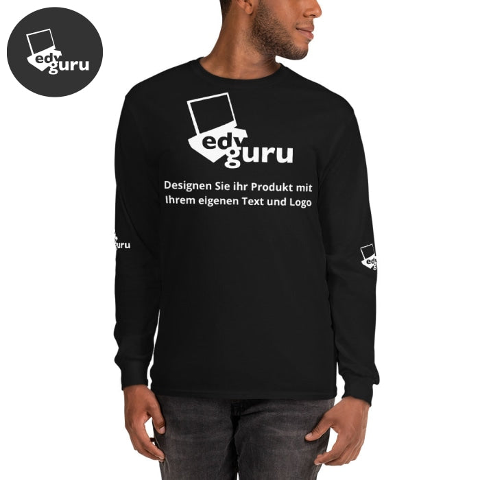 Férfi hosszú ujjú ing fekete / S