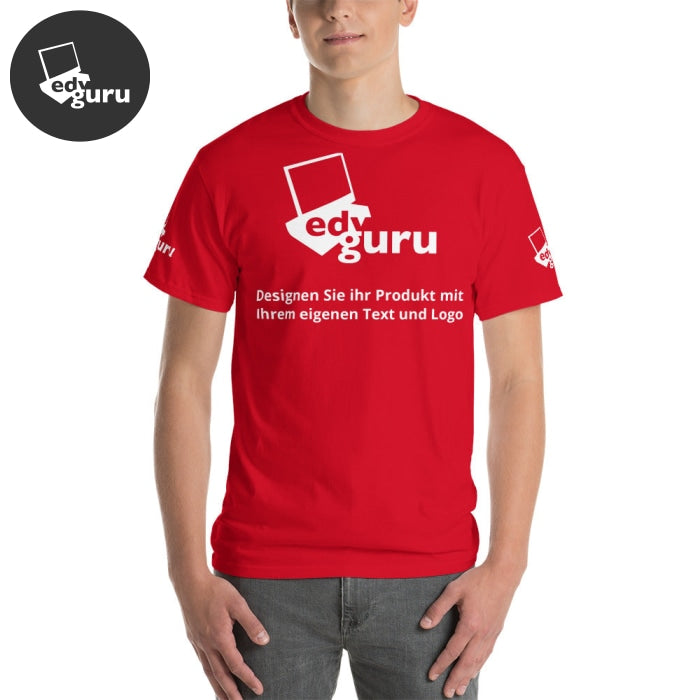 Kurzärmeliges T-Shirt Rot / S