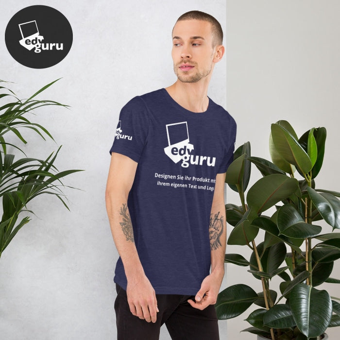 Kısa kollu unisex tişört