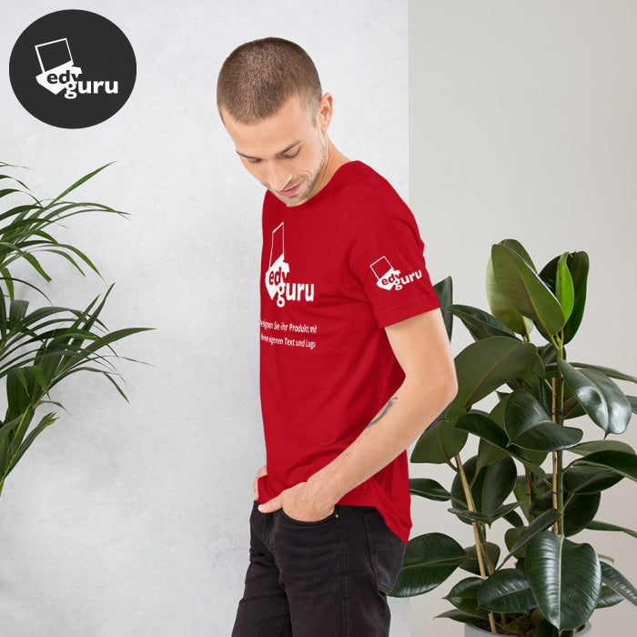 Kısa kollu unisex tişört