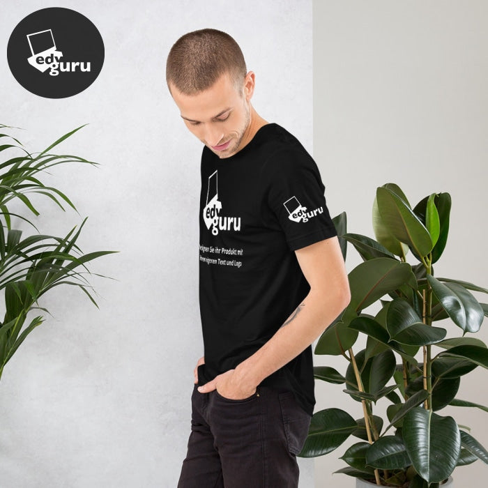 Kısa kollu unisex tişört