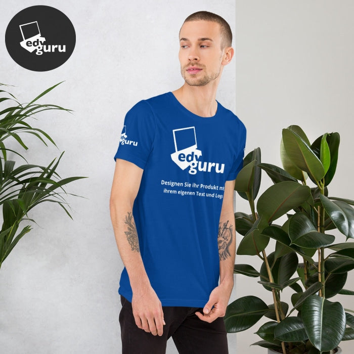 Kısa kollu unisex tişört