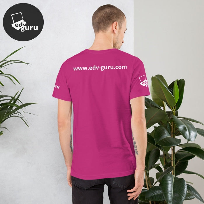 Kısa kollu unisex tişört