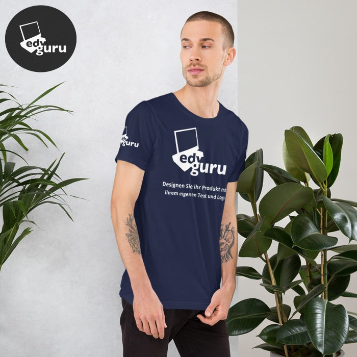 Kısa kollu unisex tişört