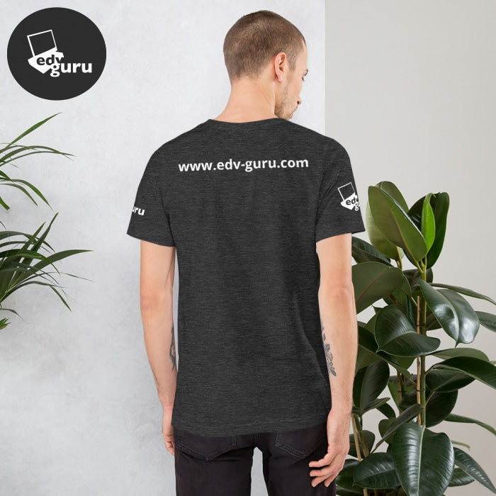Kısa kollu unisex tişört