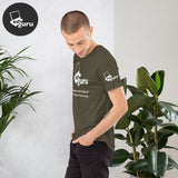Kısa kollu unisex tişört