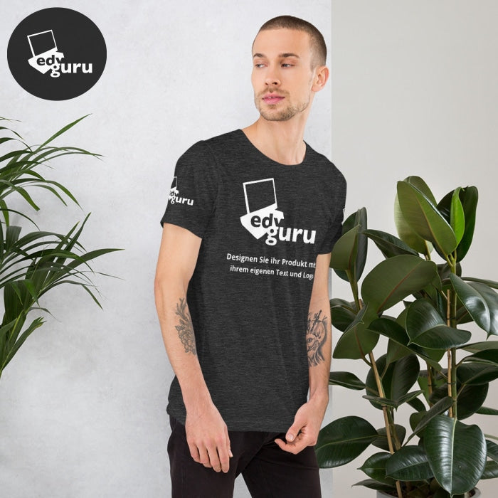 Kısa kollu unisex tişört