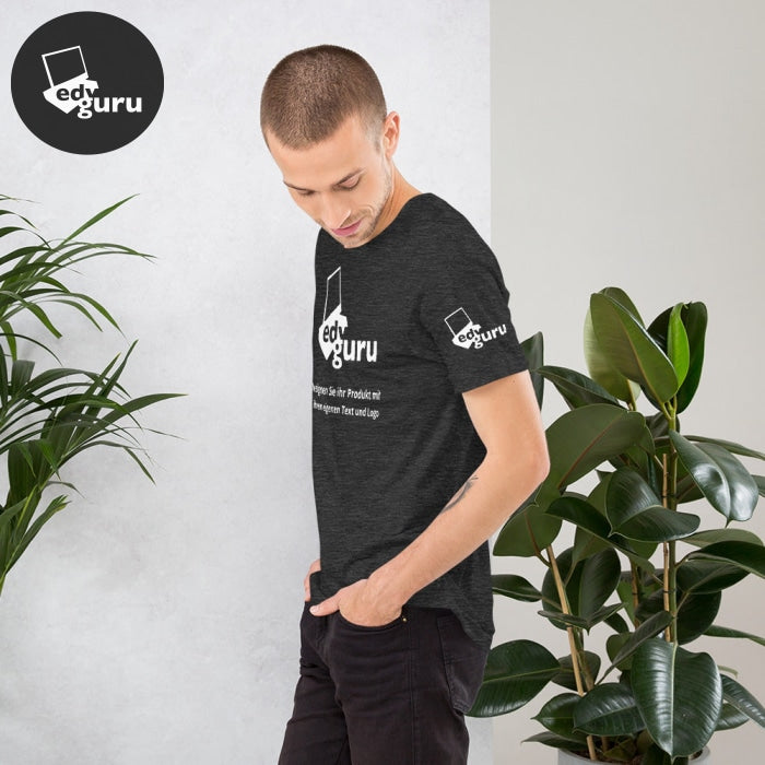 Kısa kollu unisex tişört