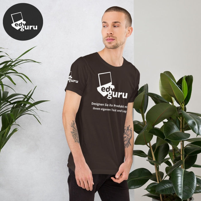Kısa kollu unisex tişört