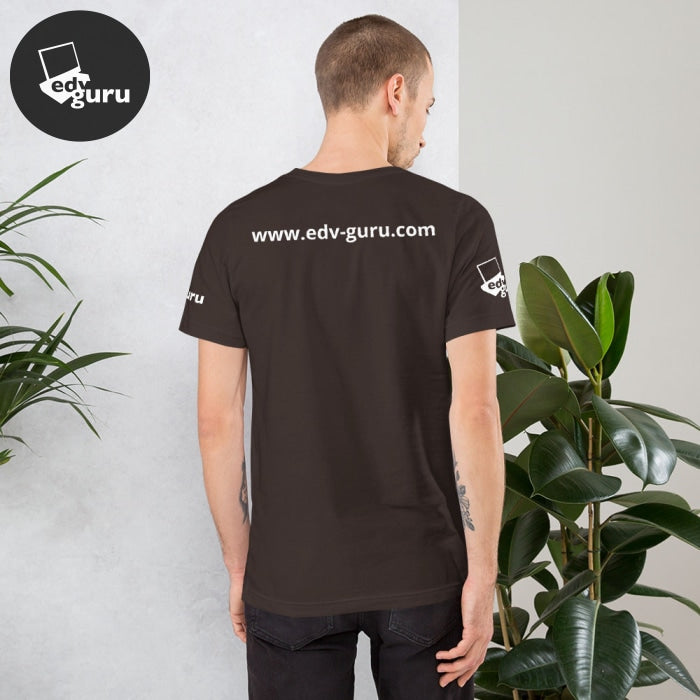 Kısa kollu unisex tişört