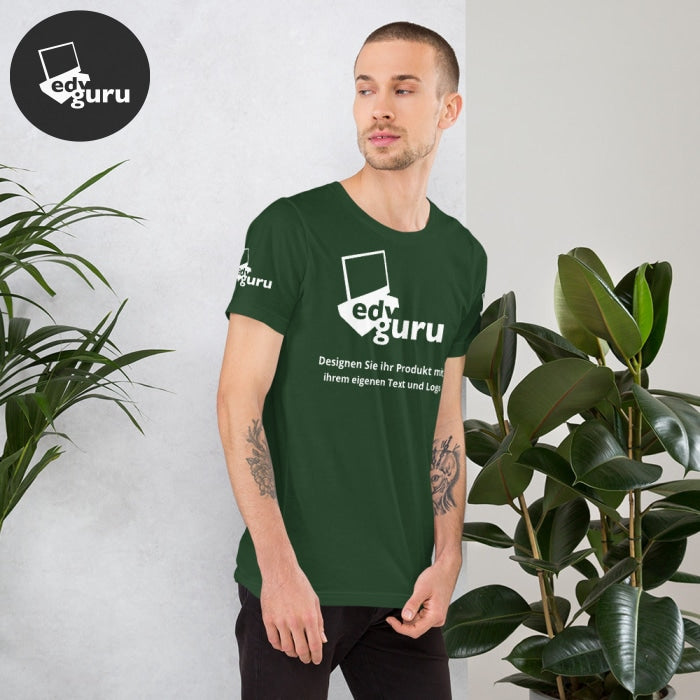 Kısa kollu unisex tişört