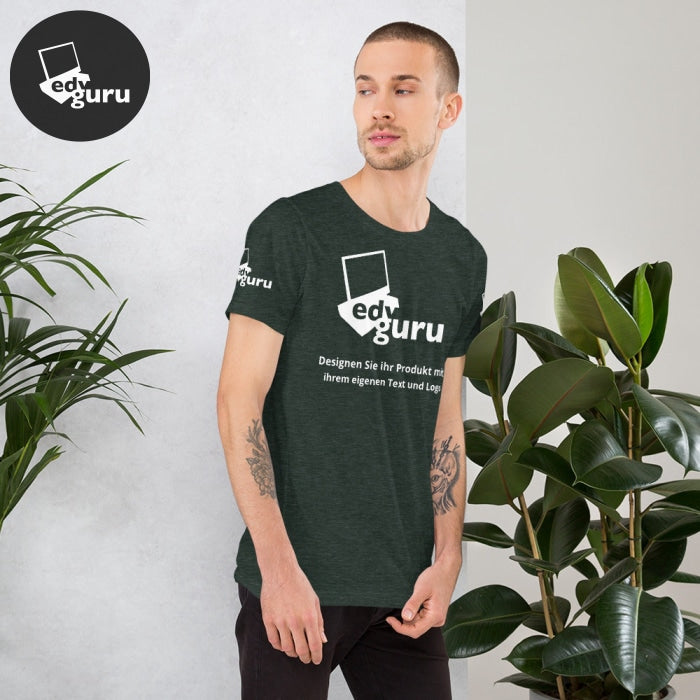 Kısa kollu unisex tişört