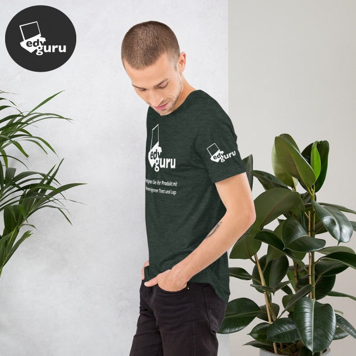 Kısa kollu unisex tişört