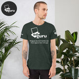 Kısa kollu unisex tişört Heather Forest / S