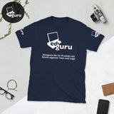 Rövid ujjú uniszex póló Navy / S