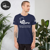 Kısa kollu unisex tişört Lacivert / Xs