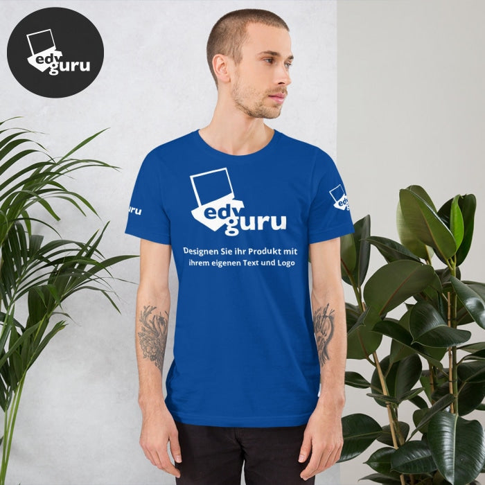 Kısa kollu unisex tişört True Royal / S