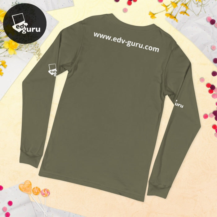 Langärmeliges Unisex-T-Shirt