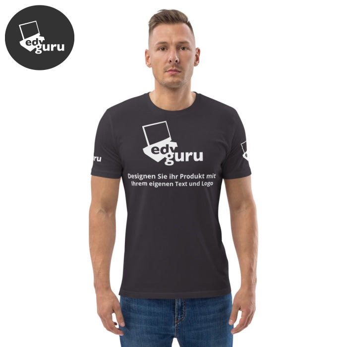 Unisex-Bio-Baumwoll-T-Shirt Anthracite / S