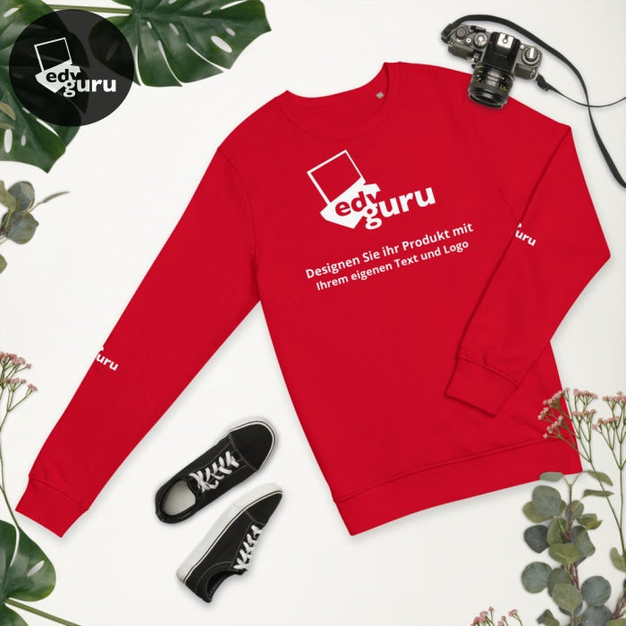 Uniszex bio pulóver
