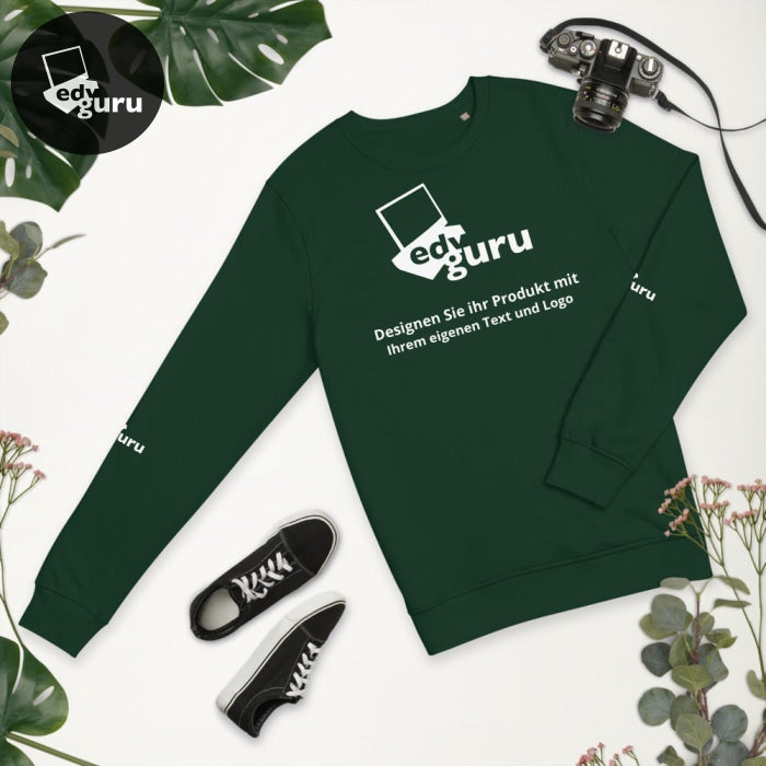 Uniszex bio pulóver