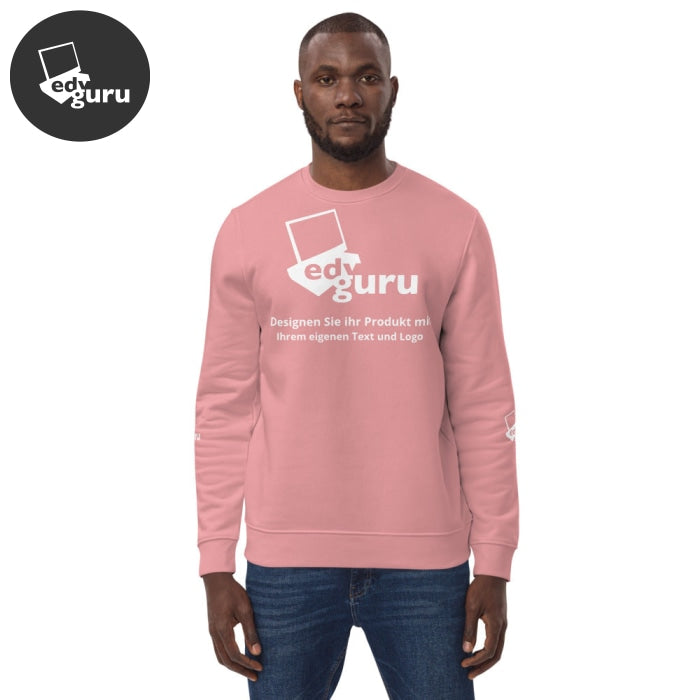 Organiczny sweter unisex Canyon Pink / S