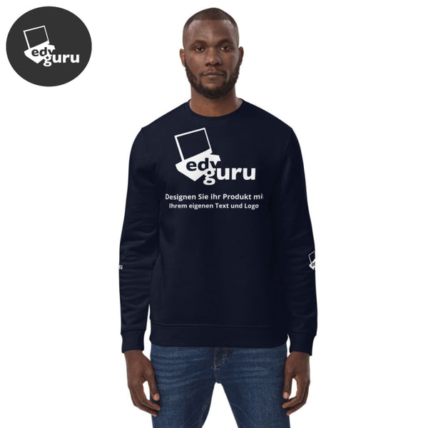 Organiczny sweter unisex French Navy / S