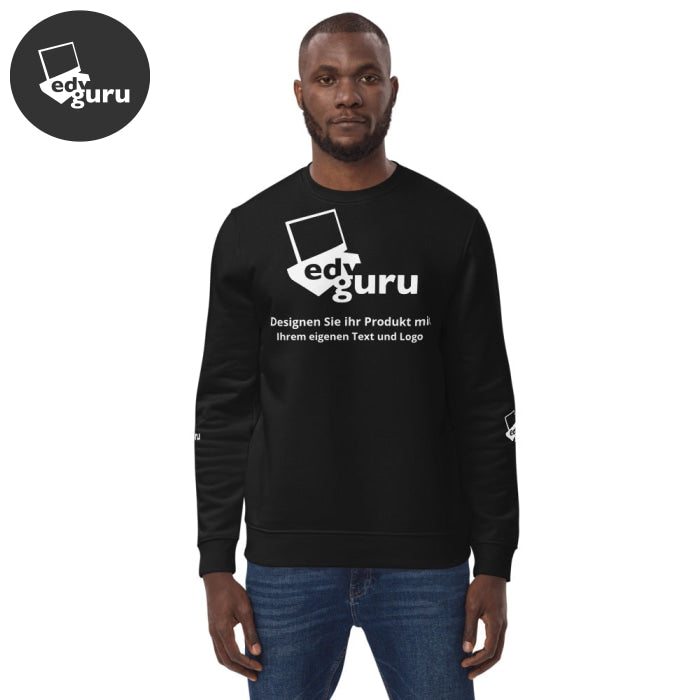 Sweter unisex organiczny czarny / S