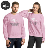 Unisex svetr světle růžový/S