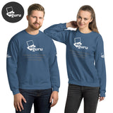 Unisex svetr indigově modrý / S
