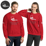 Unisex svetr červený/S